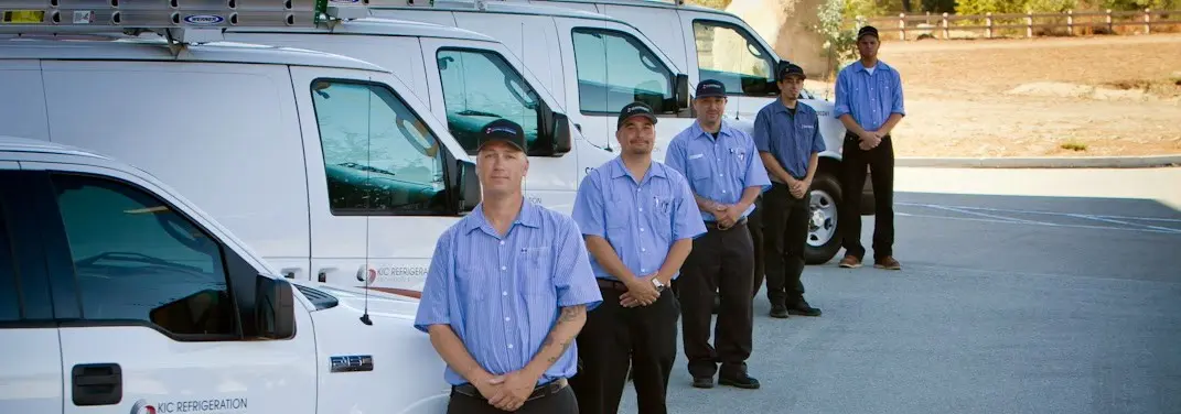 KIC Refrigeration crew ready for Mini Split Repair jobs across Commerce City